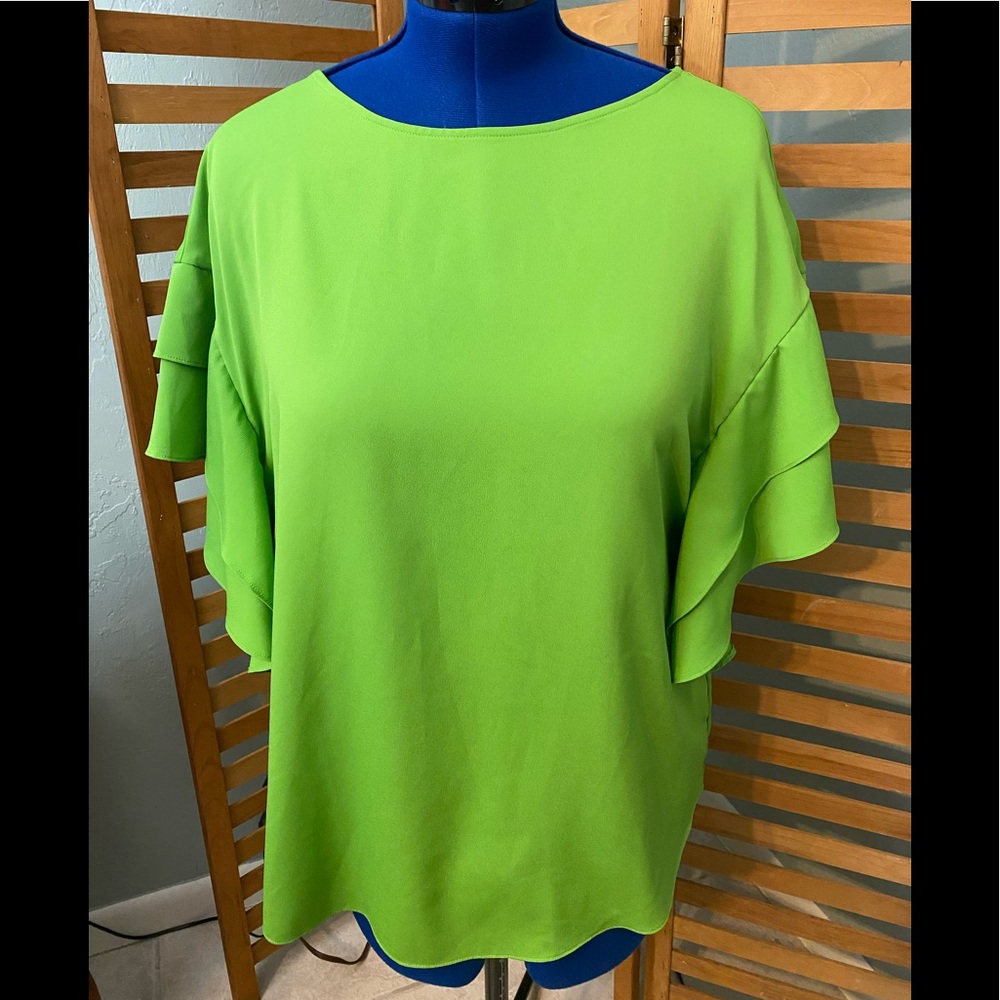 💥💥 Chico’s top NWOT large green sz 2